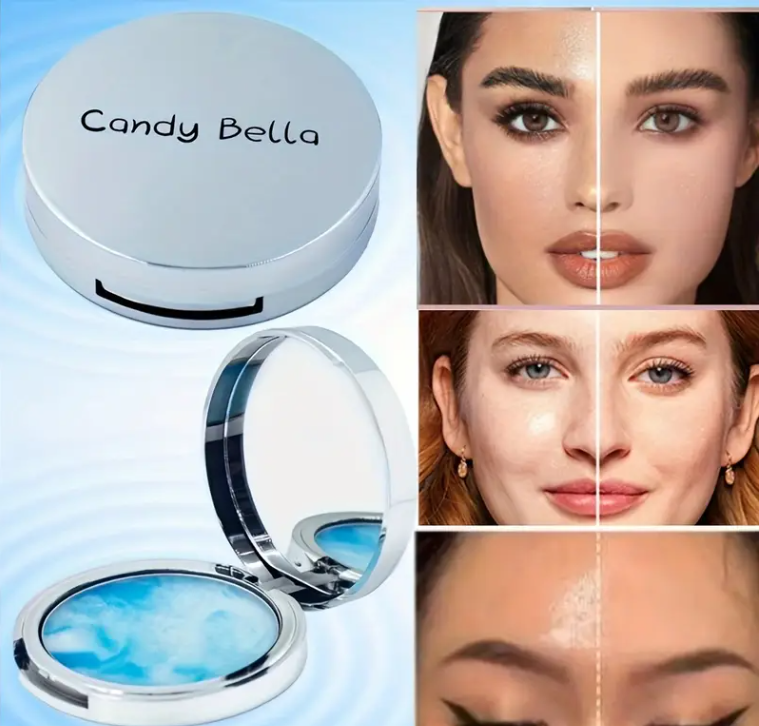 Candy Bella – ¡Adiós brillo en segundos! - Piel Mate al Instante