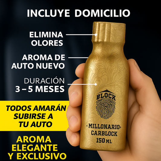 CarBlock™ - Perfume automotriz de élite que dura 150 dias